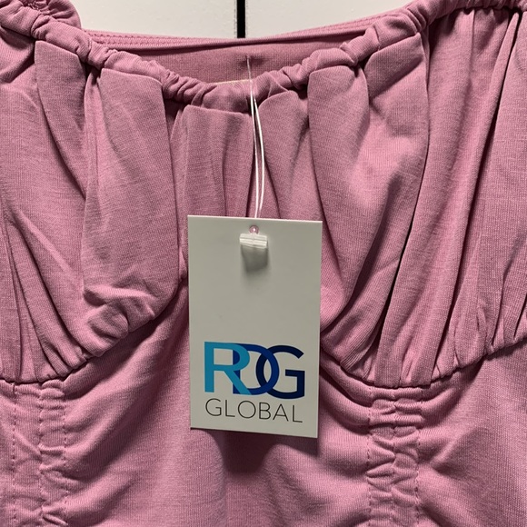 Fashionable stretch ruched corset top - Picture 3 of 8